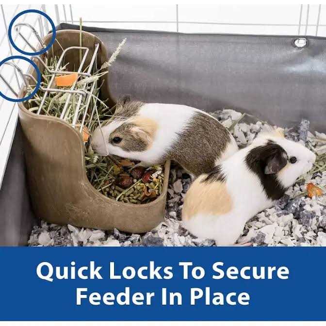 Hay Food Bin with Quick Locks Feeder Q4568