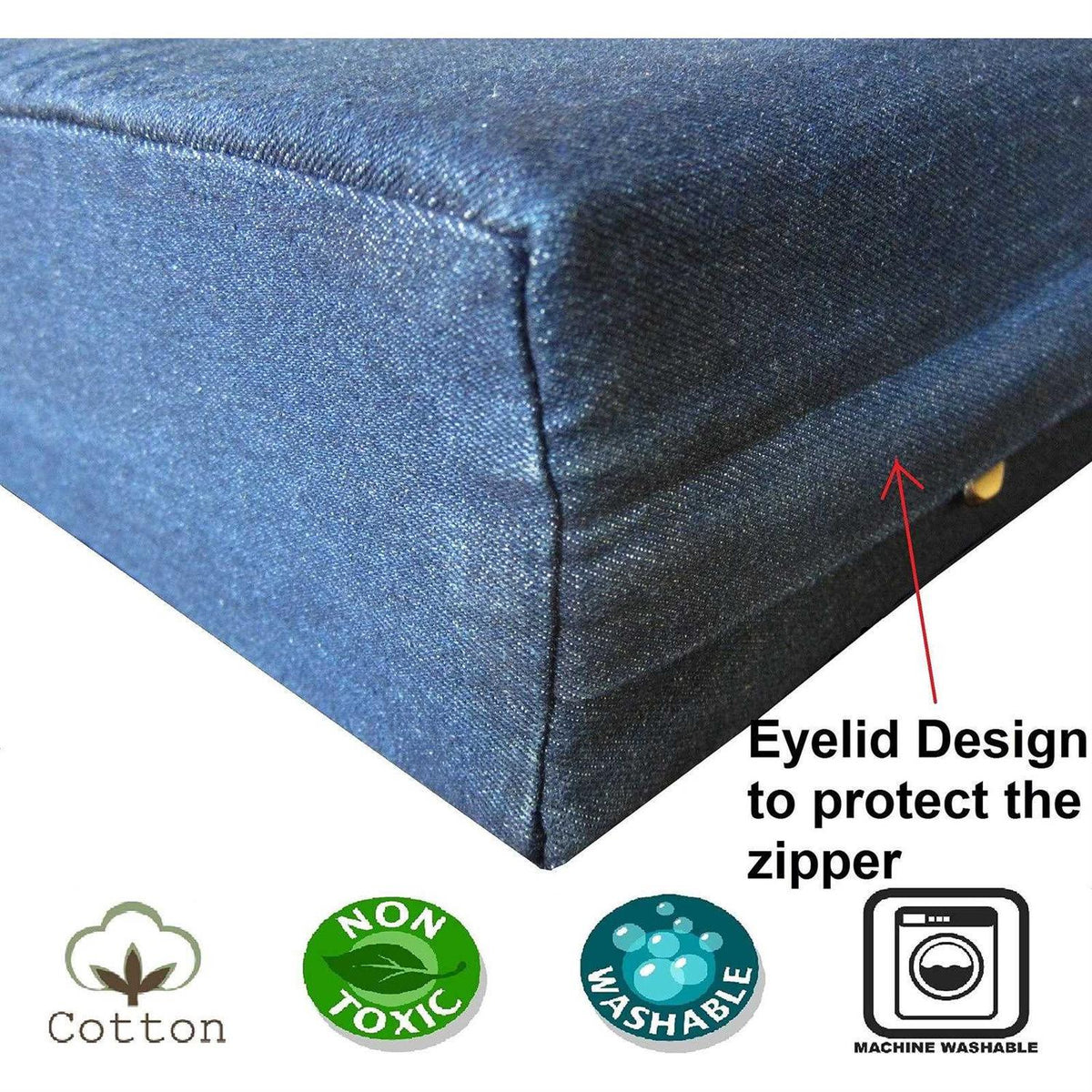 Orthopedic Gel Memory Foam Dog Bed Large Q2442