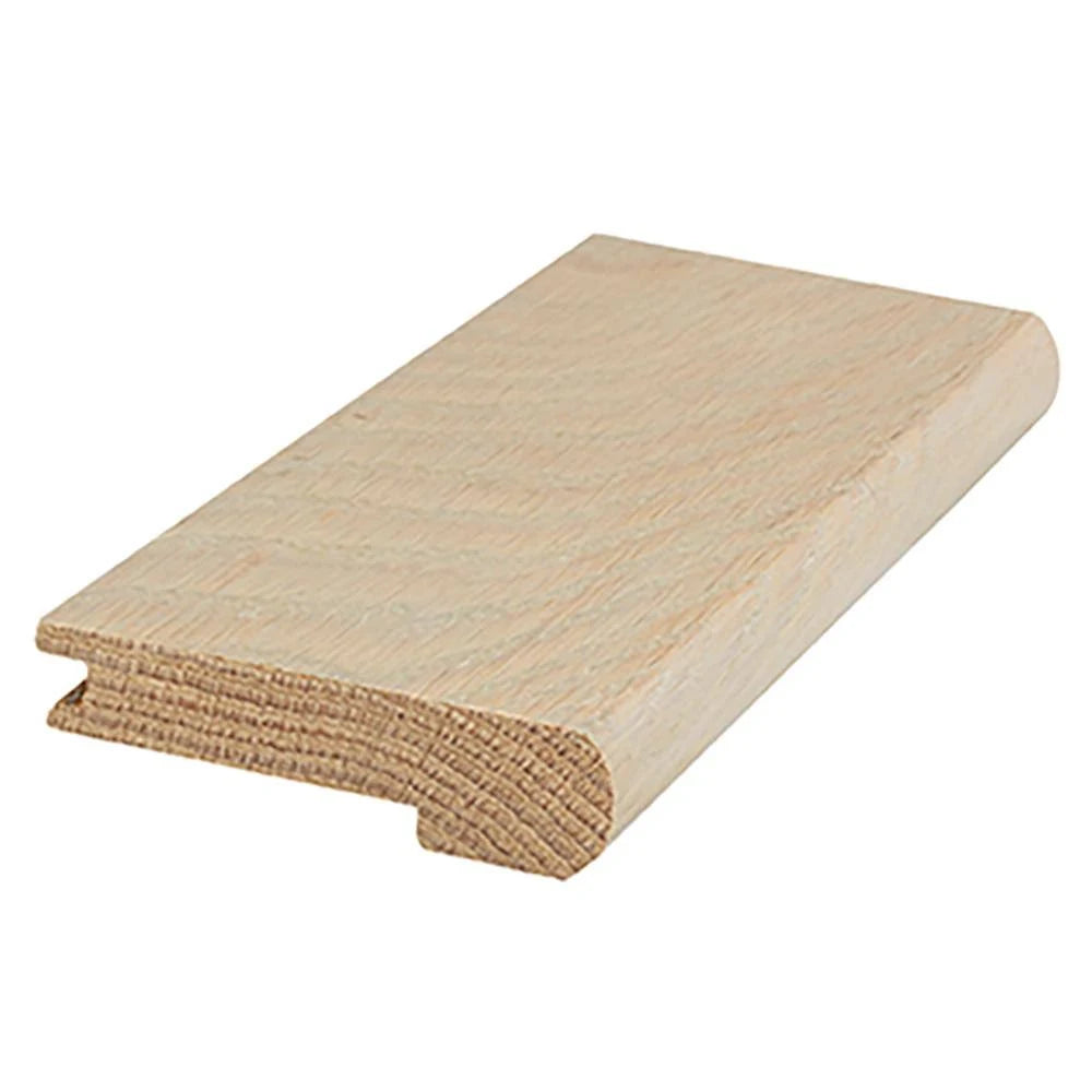 0.81 in. Thick x 3 in. Wide x 84 in. Length Flush Stairnose Hardwood Molding N232