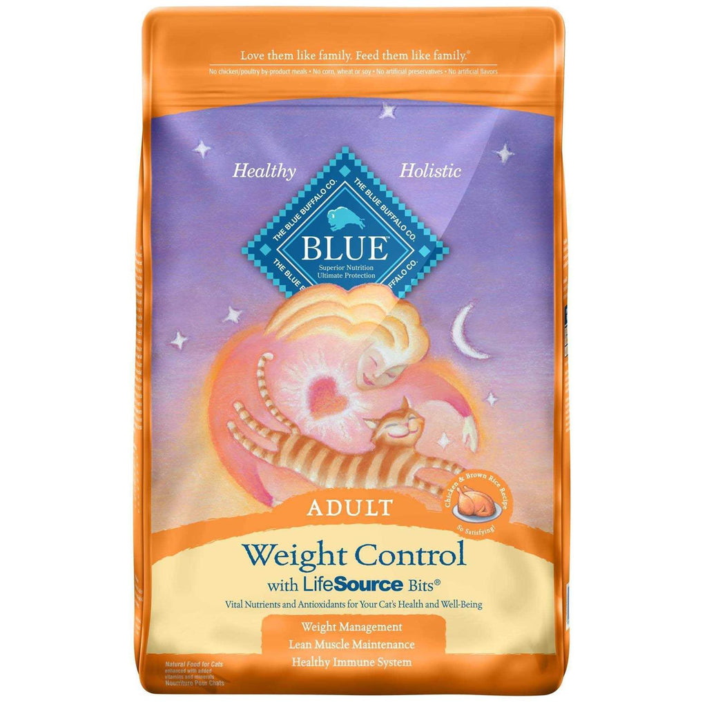 Blue Weight Control Adult Cat Dry Food N388073