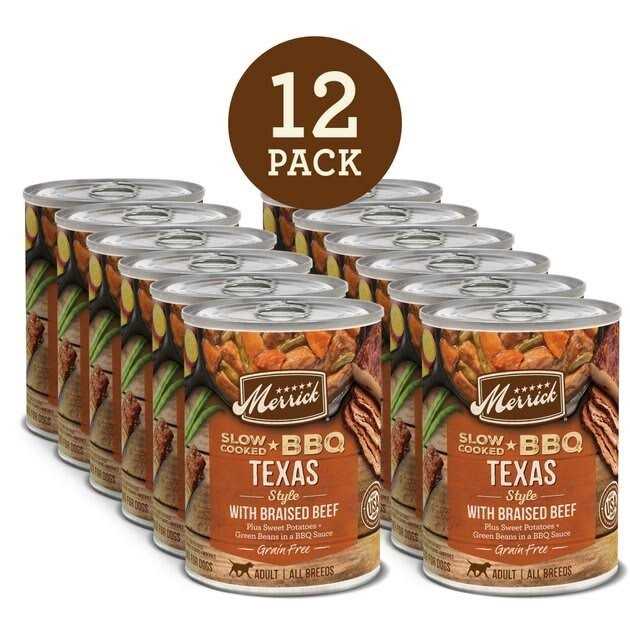 Grain Free Braised Beef Canned Dog Food V190263