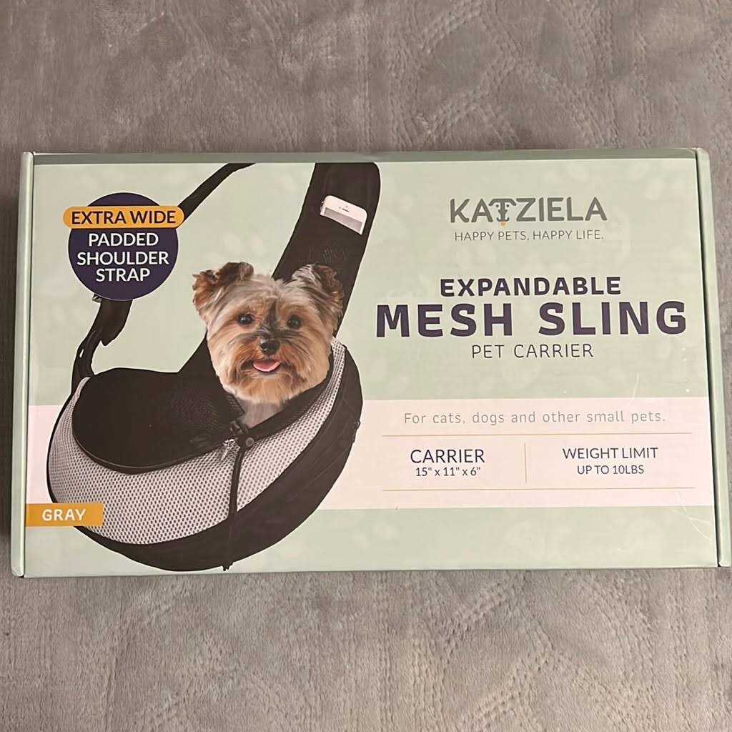 Expandable Pet Carrier Sling Bag U2089