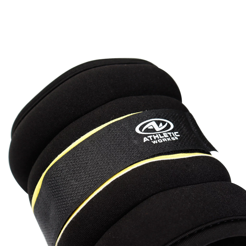 5lb Pair Ankle & Wrist Weights 2.5 lbs Each Adjustable Strap E303863