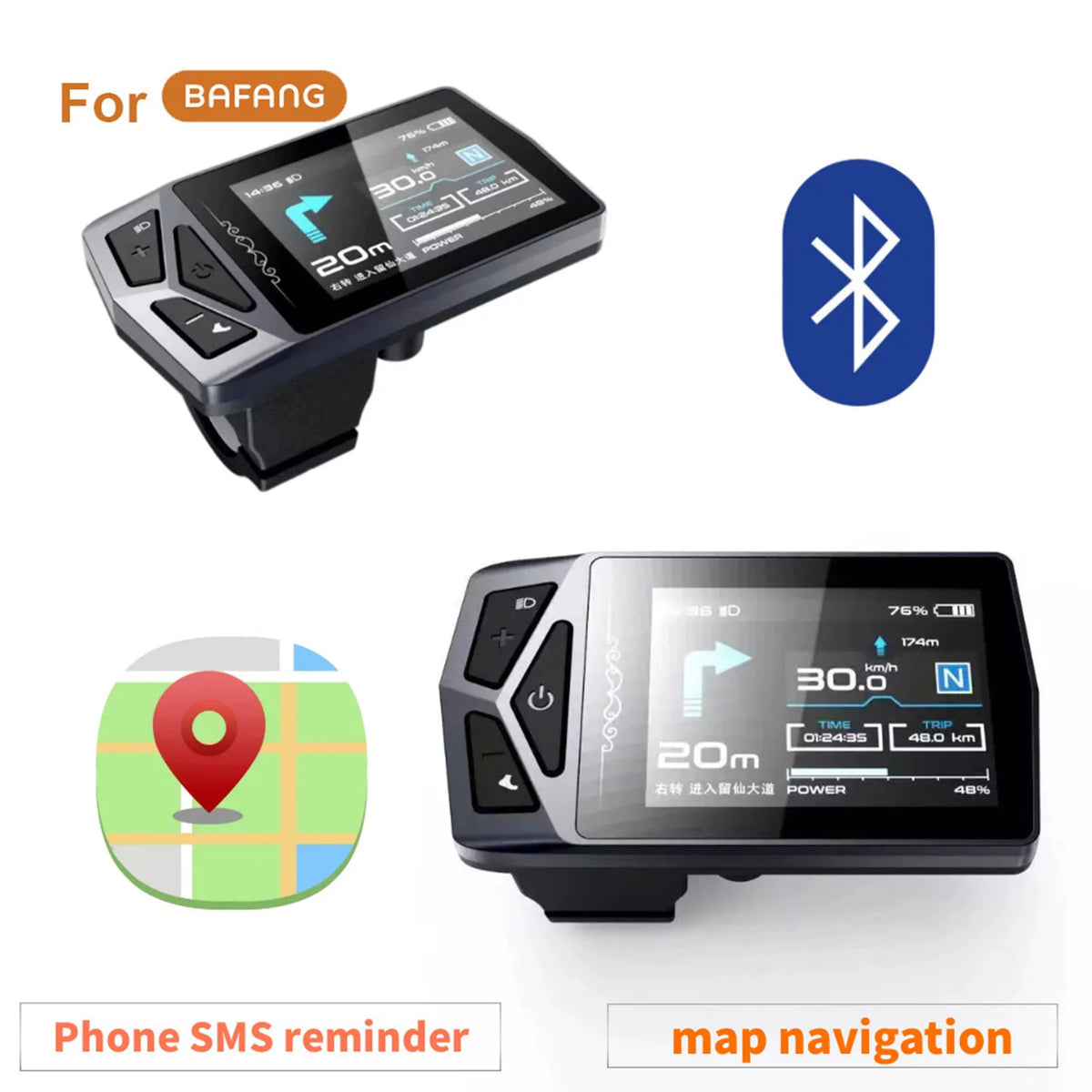 Electric Bicycle LCD Display W69404