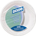 White Paper Plates 9" 250/Pack 4 Packs/Carton F64267