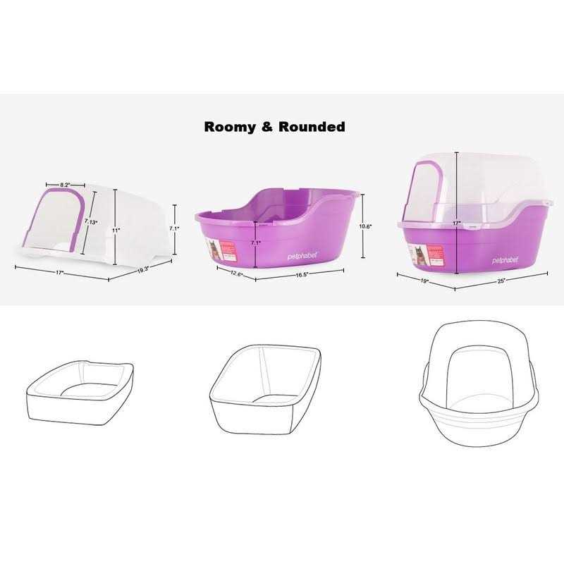 Hooded Cat Litter Box E50216