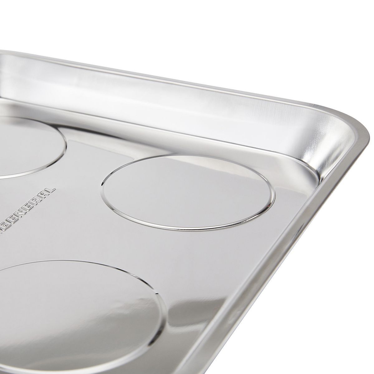 10-1/2 in. x 11-1/2 in. Magnetic Stainless Steel Parts Tray G7320