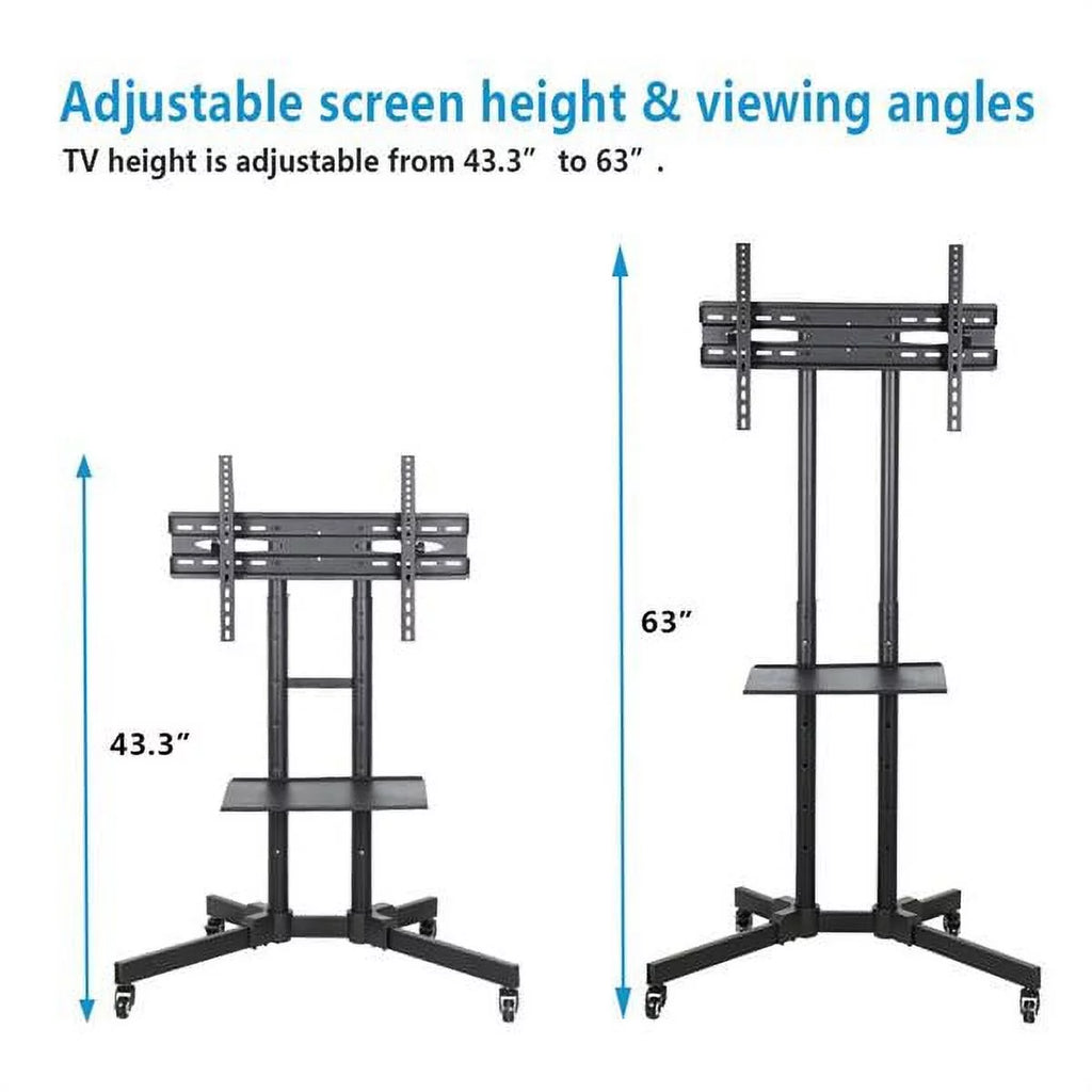 Black TV Stand Cart S65367