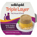 Solid Gold Triple Layer Pate Mousse & Shreds Pumpkin Cat Food Q5384