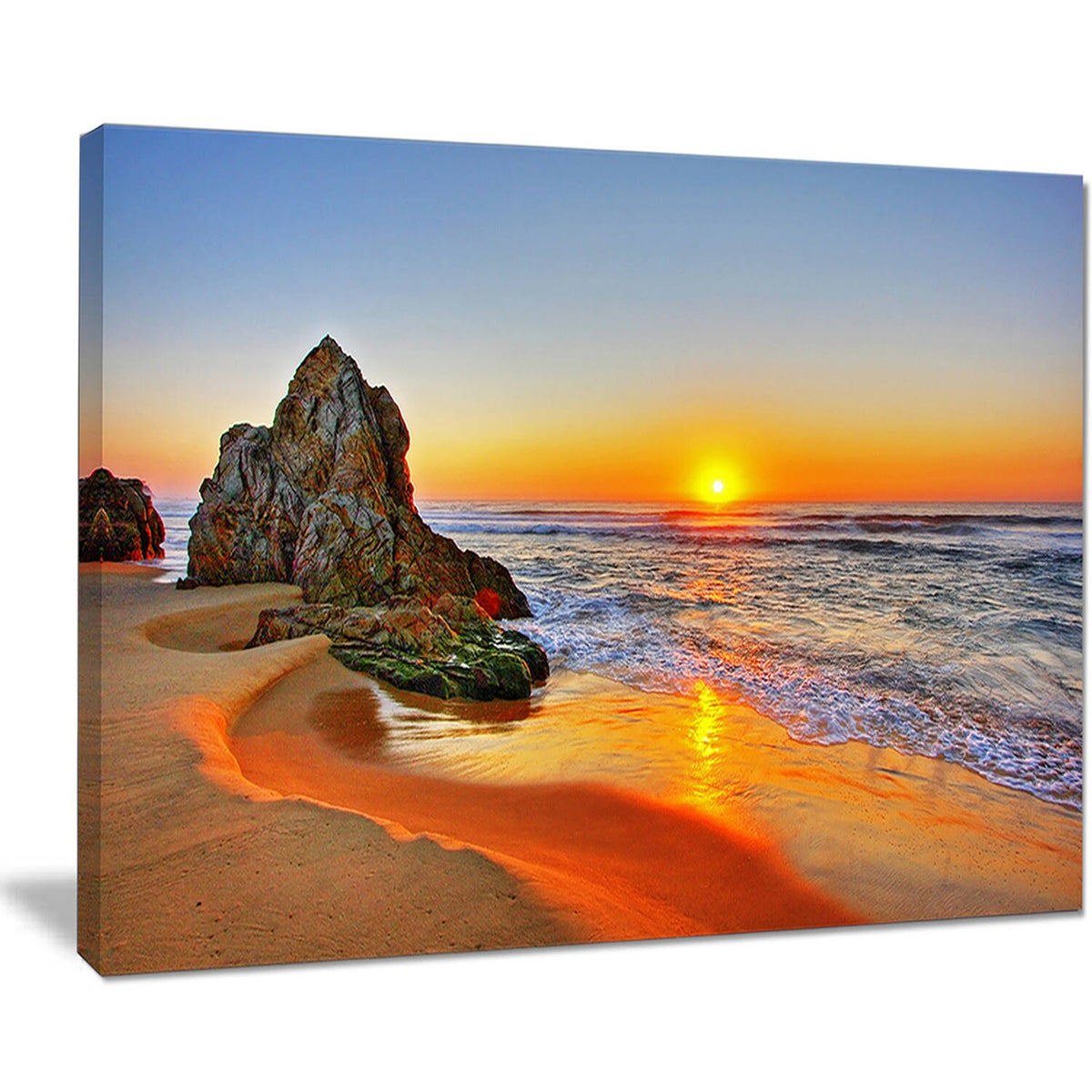 Contemporary Seascape Art Canvas 40 in. Wide x 20 in. High H77541