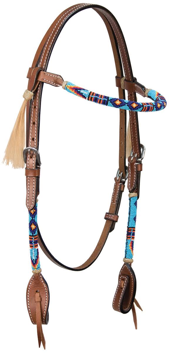 Beaded Browband Headstall A994709