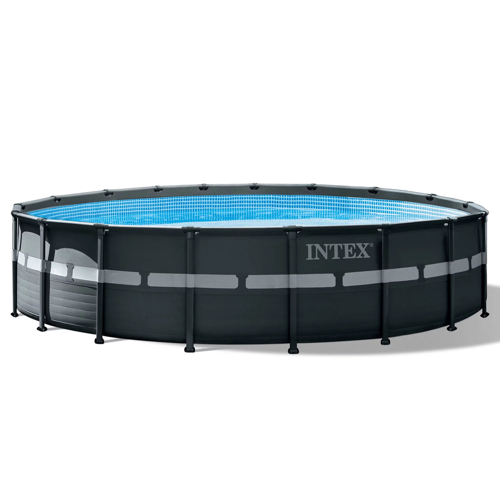 Round Above Ground Pool Set with Filter Pump W19961