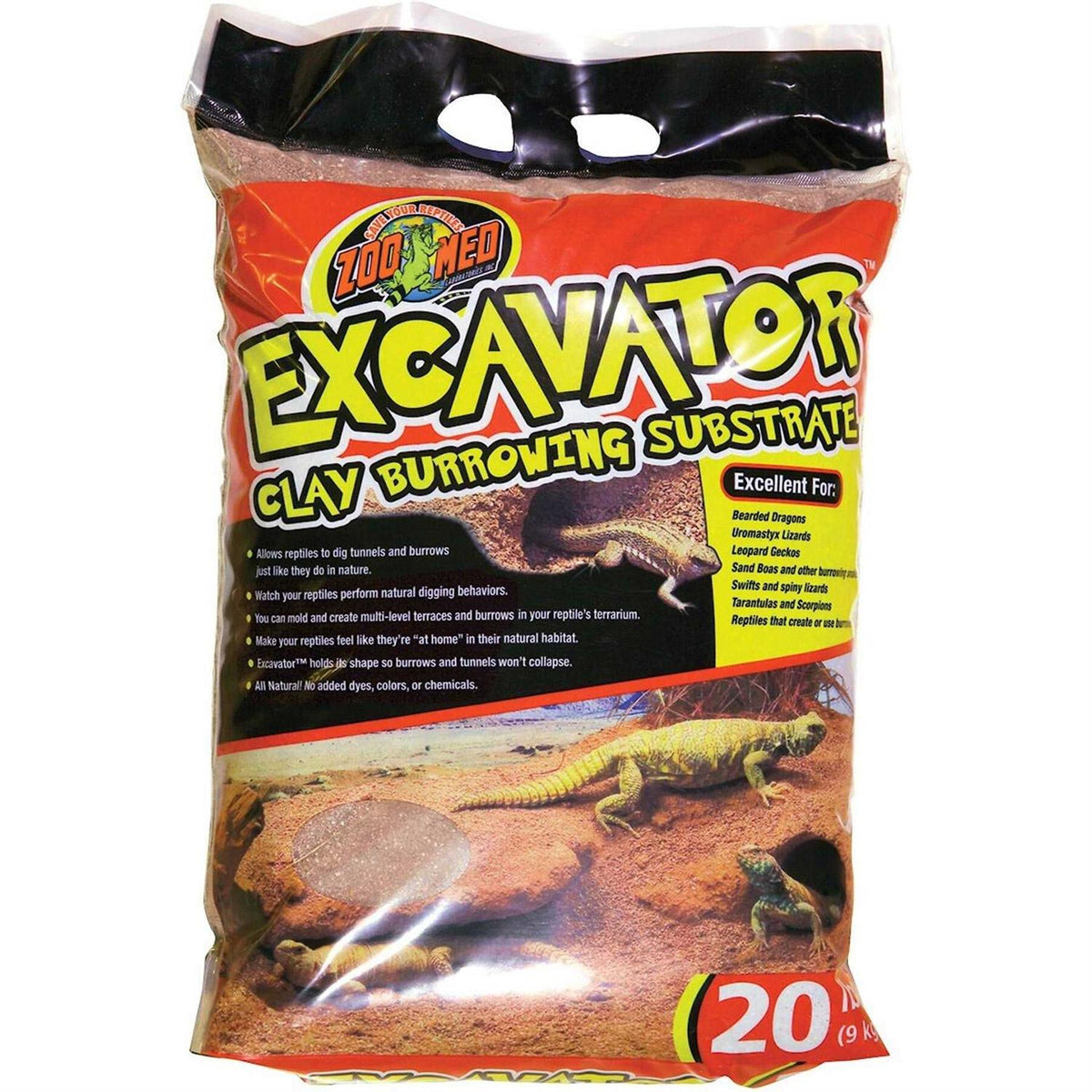 Clay Burrowing Substrate I162