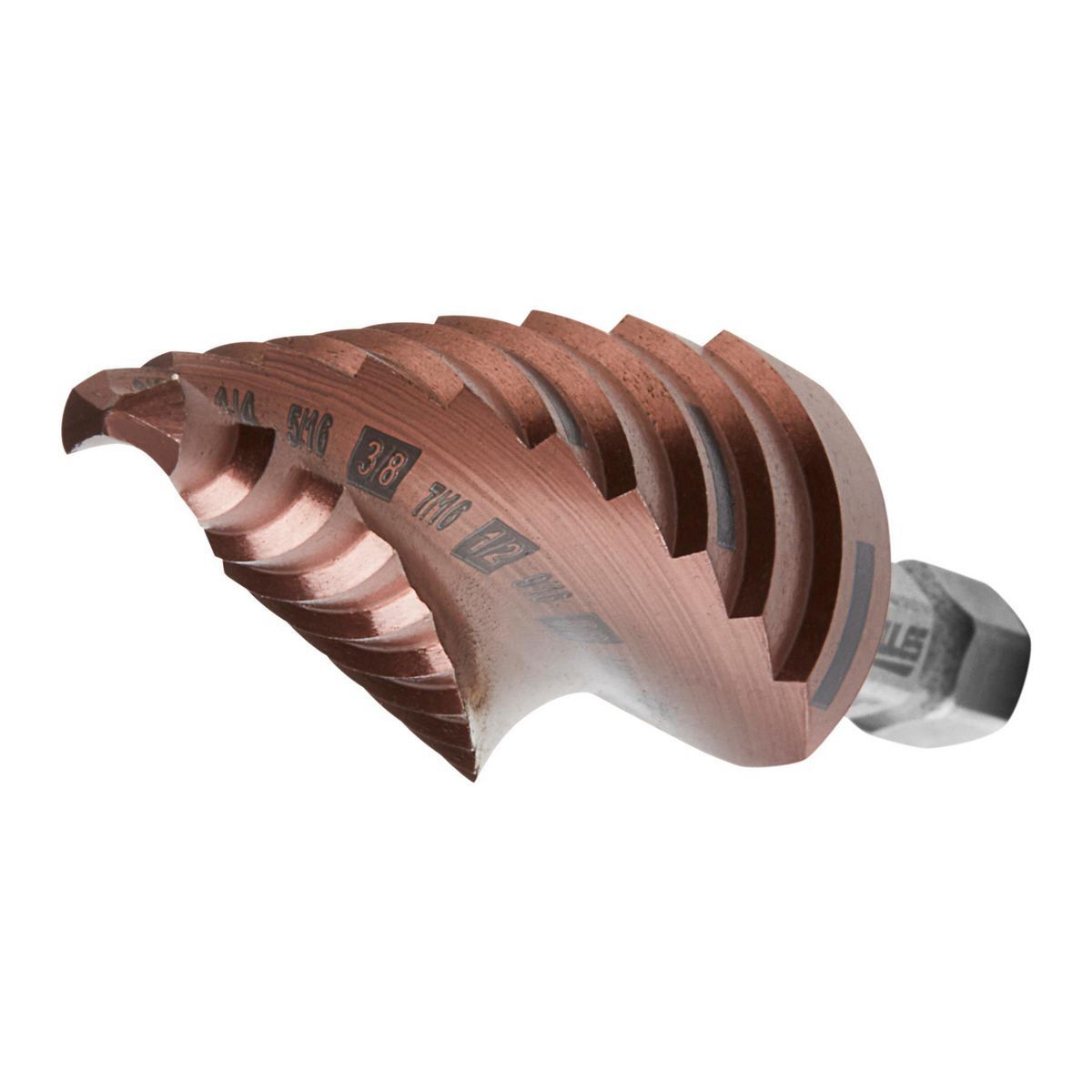 1/8 in. to 3/4 in. Cobalt Step Drill Bit L523