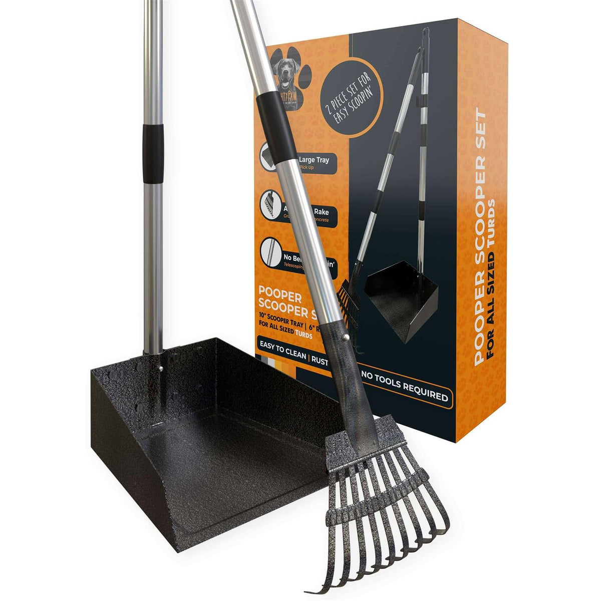 Dog Pooper Scooper and Rake Set S1583