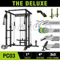 Power Rack Cage with Cable Crossover Machine D5093
