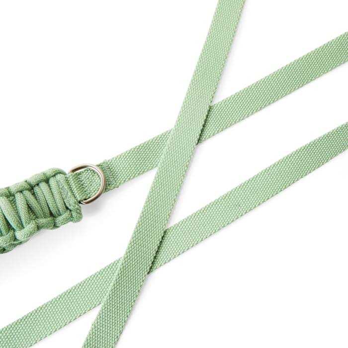 Green Macrame Dog Leash S93112