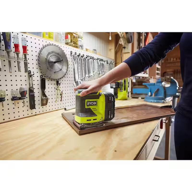 18V Cordless 1/4 Sheet Sander F4916