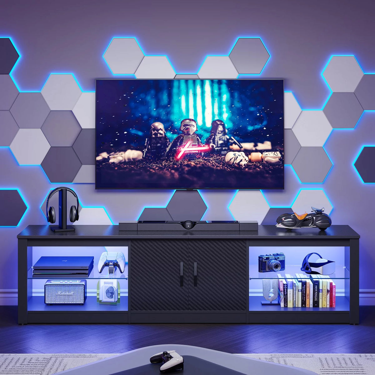 Wash Grey TV Stand K122