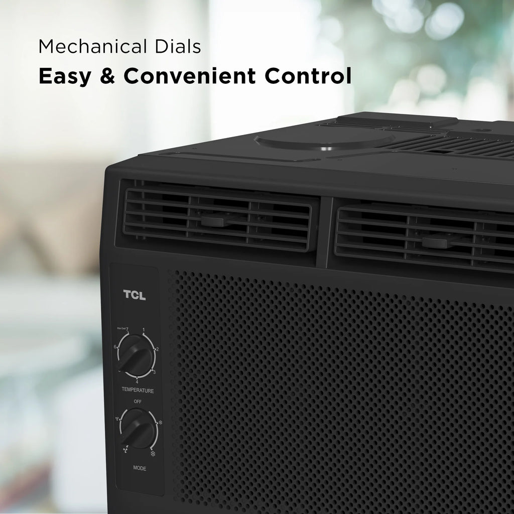 5,000 BTU Mechanical Window Air Conditioner, Black K760683
