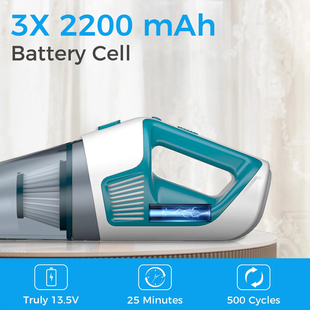 Handheld Cordless Vacuum with 8.5Kpa Cyclonic Suction D31816