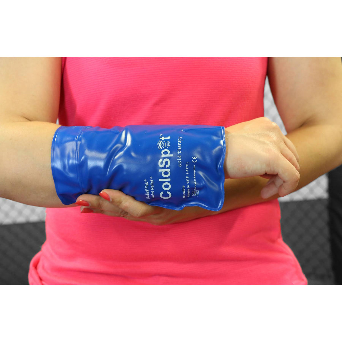 Blue Vinyl Cold Pack Quarter Size 5 inch x 7 inch Case of 12 F905184