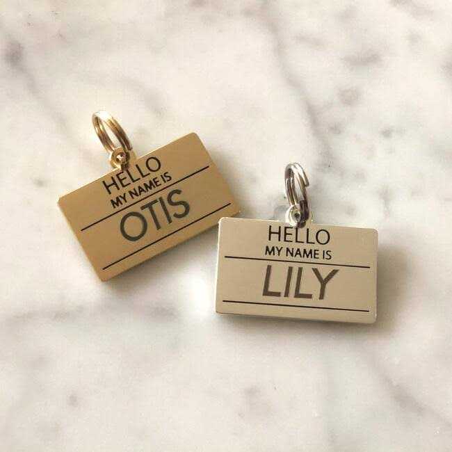 Hello My Name is ID Tag D832194