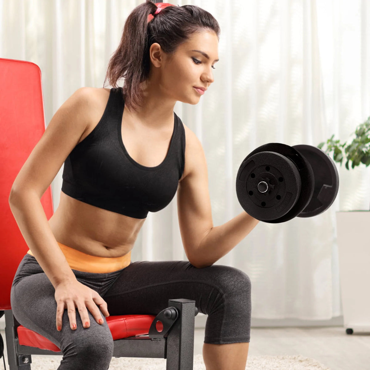 66 Lbs. Adjustable Dumbbell Set Y941305