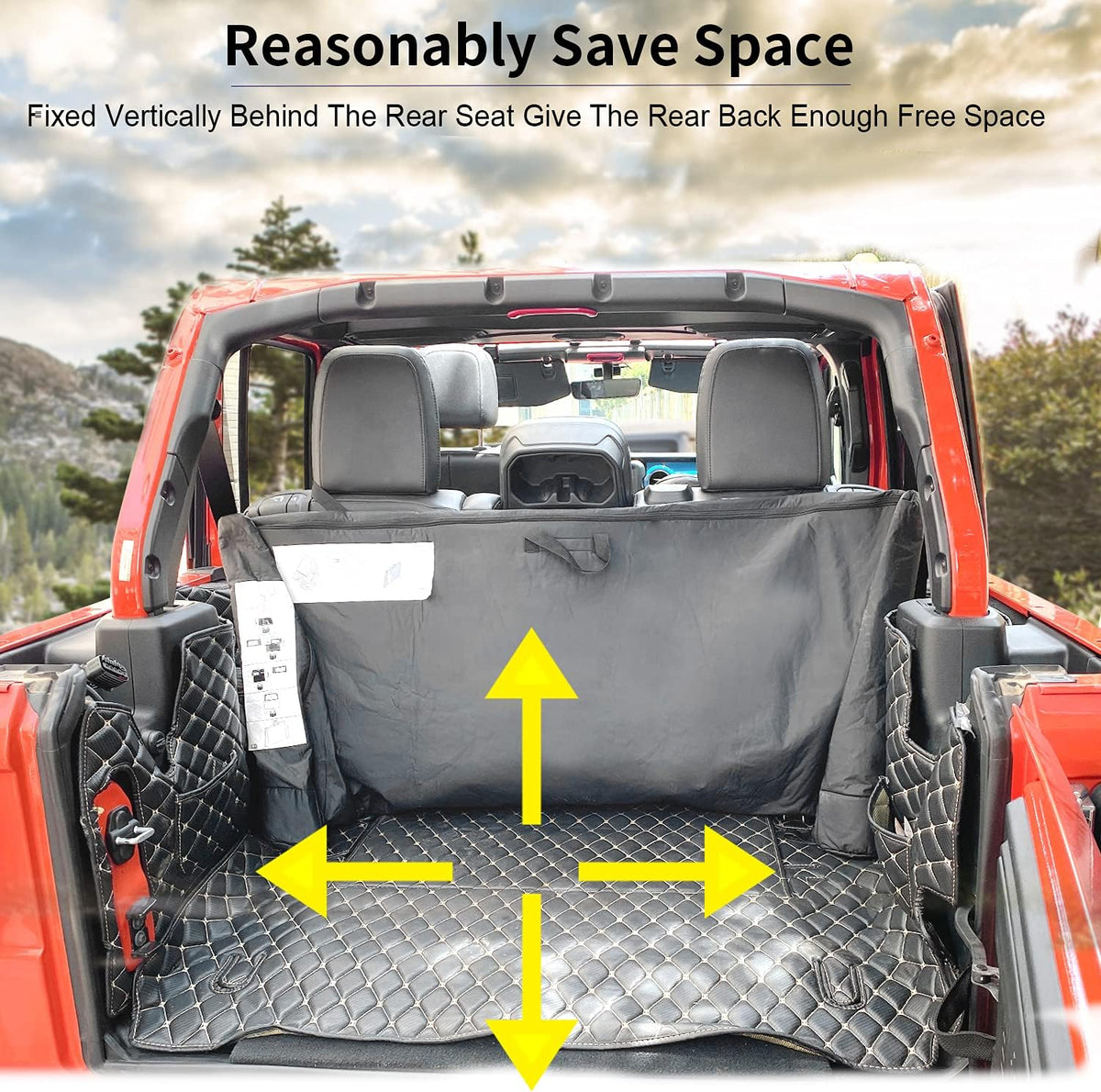 Soft Top Window Storage Bag with Carry Handle Z28013
