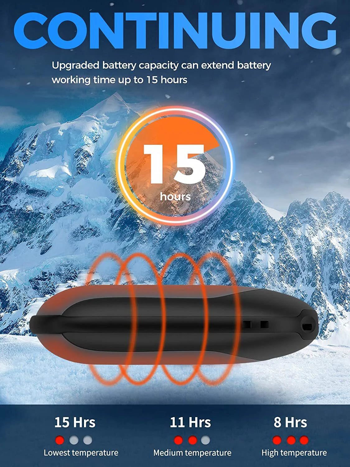 10000mAH Electric Rechargeable Hand Warmer O3095