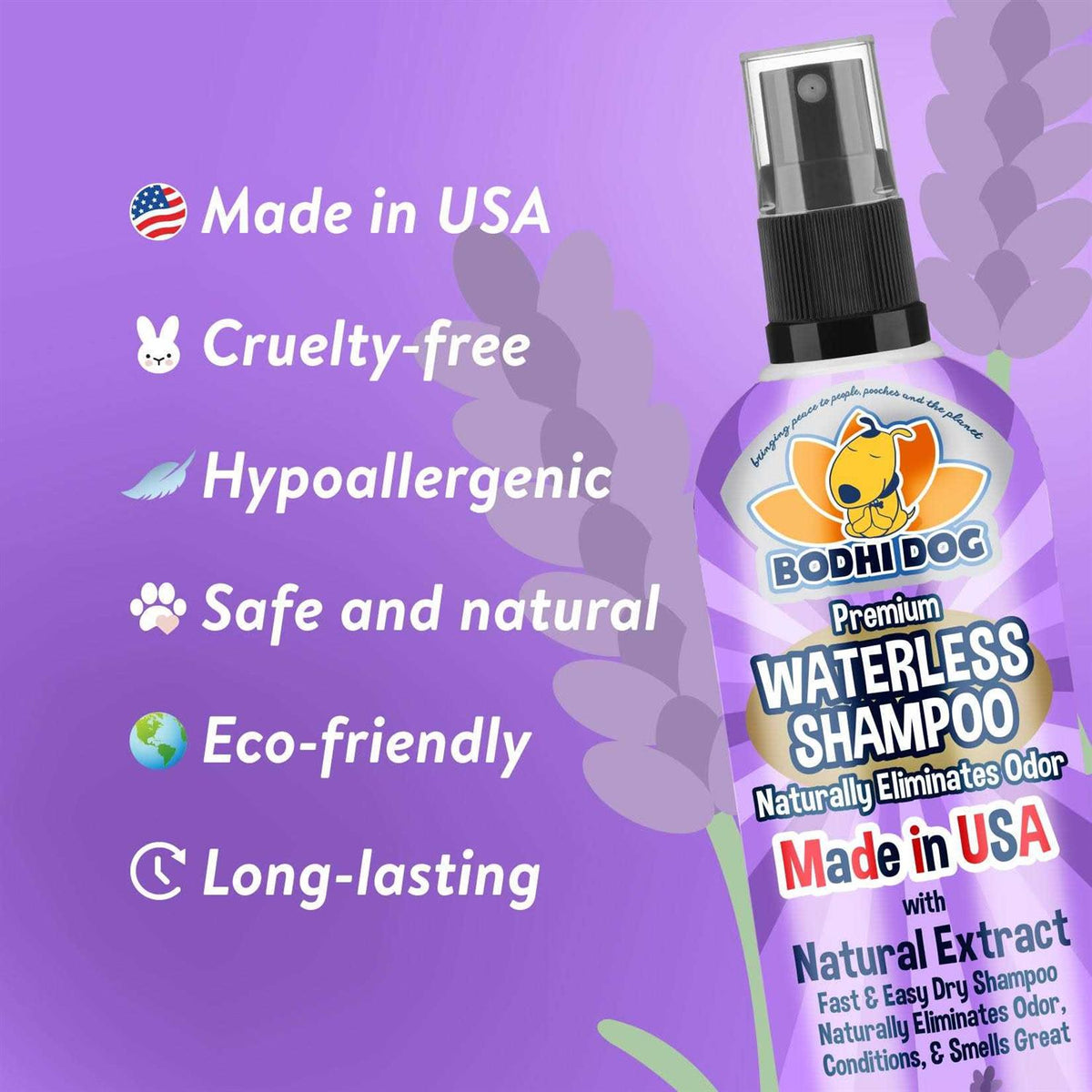 Waterless Dog and Cat Shampoo Z365