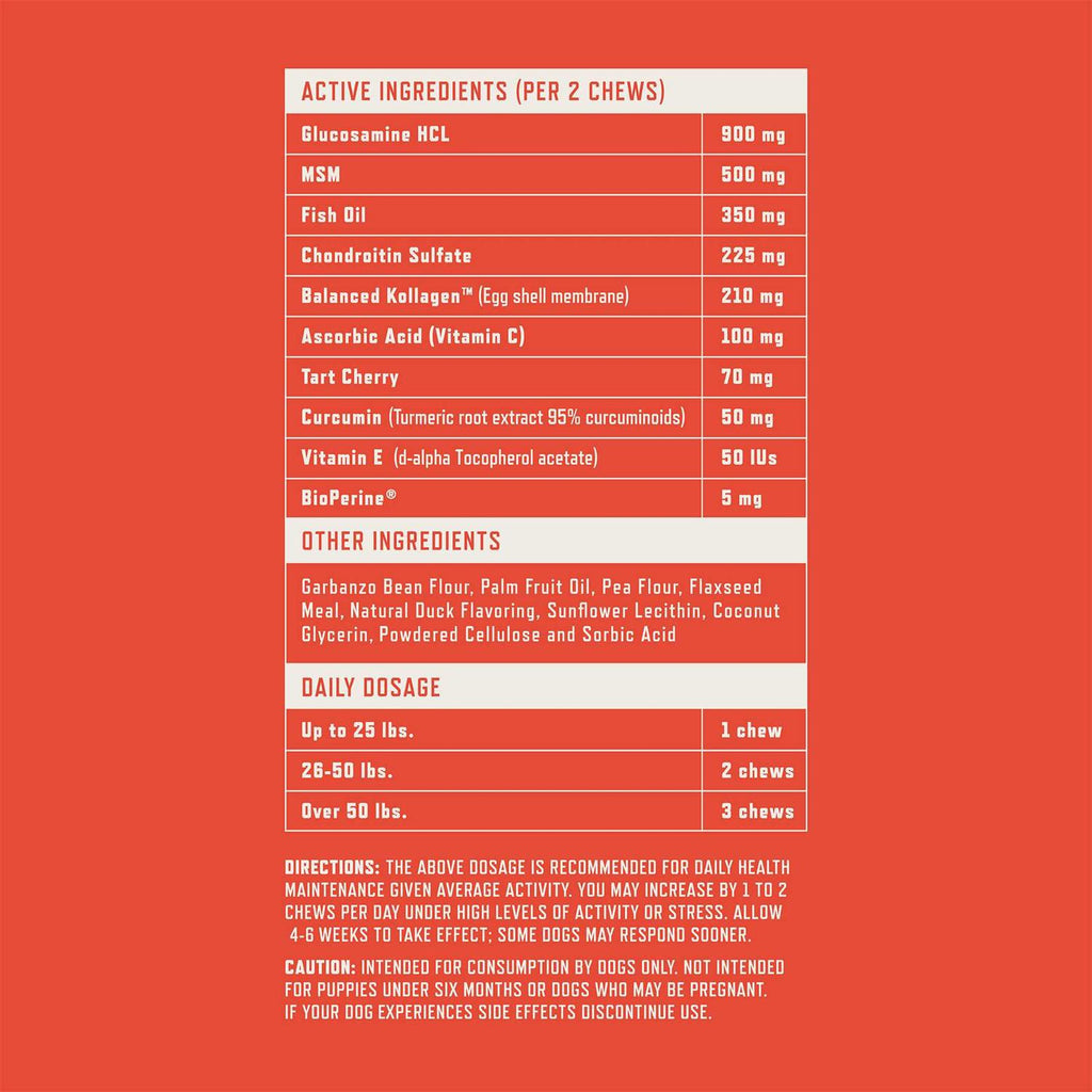 Hip & Joint Supplement for Dogs Q359