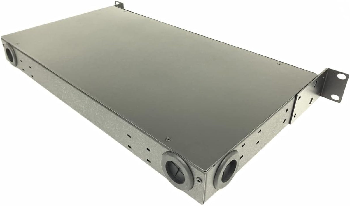 1U 19 24 Port SC Simplex LC Duplex Fiber Optic Rack Mount Enclosure Fiber Patch Panel V736758
