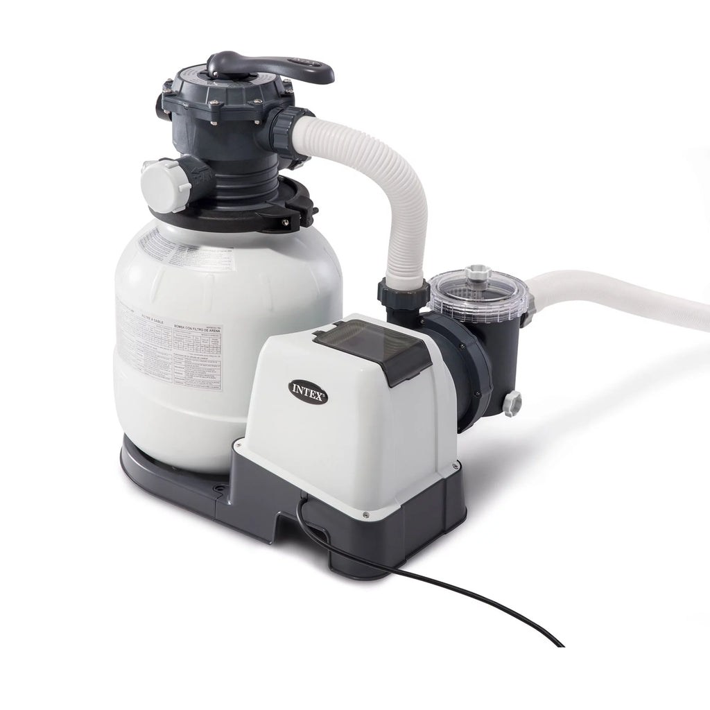 Round Above Ground Pool Set with Filter Pump W19961