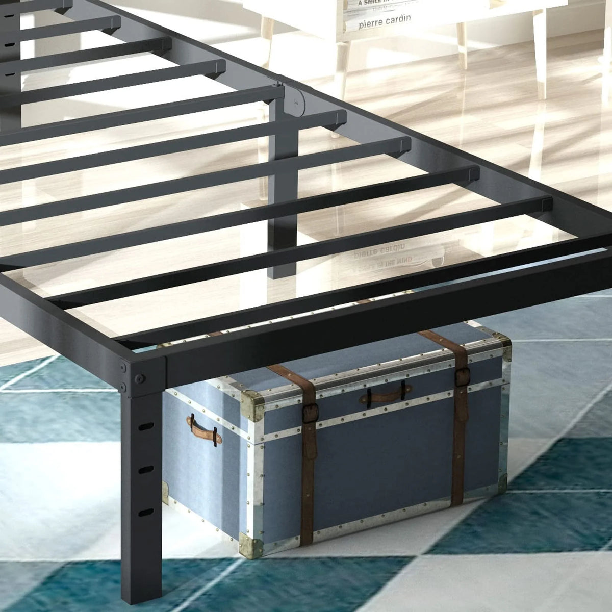 14'' Heavy Duty Twin Metal Platform Bed Frame J142