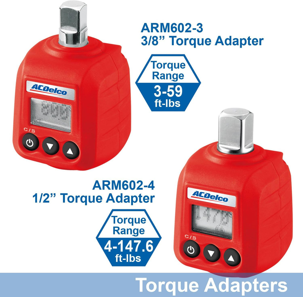 1/2” Heavy Duty Digital Torque Adapter with Buzzer and LED Flash V441565