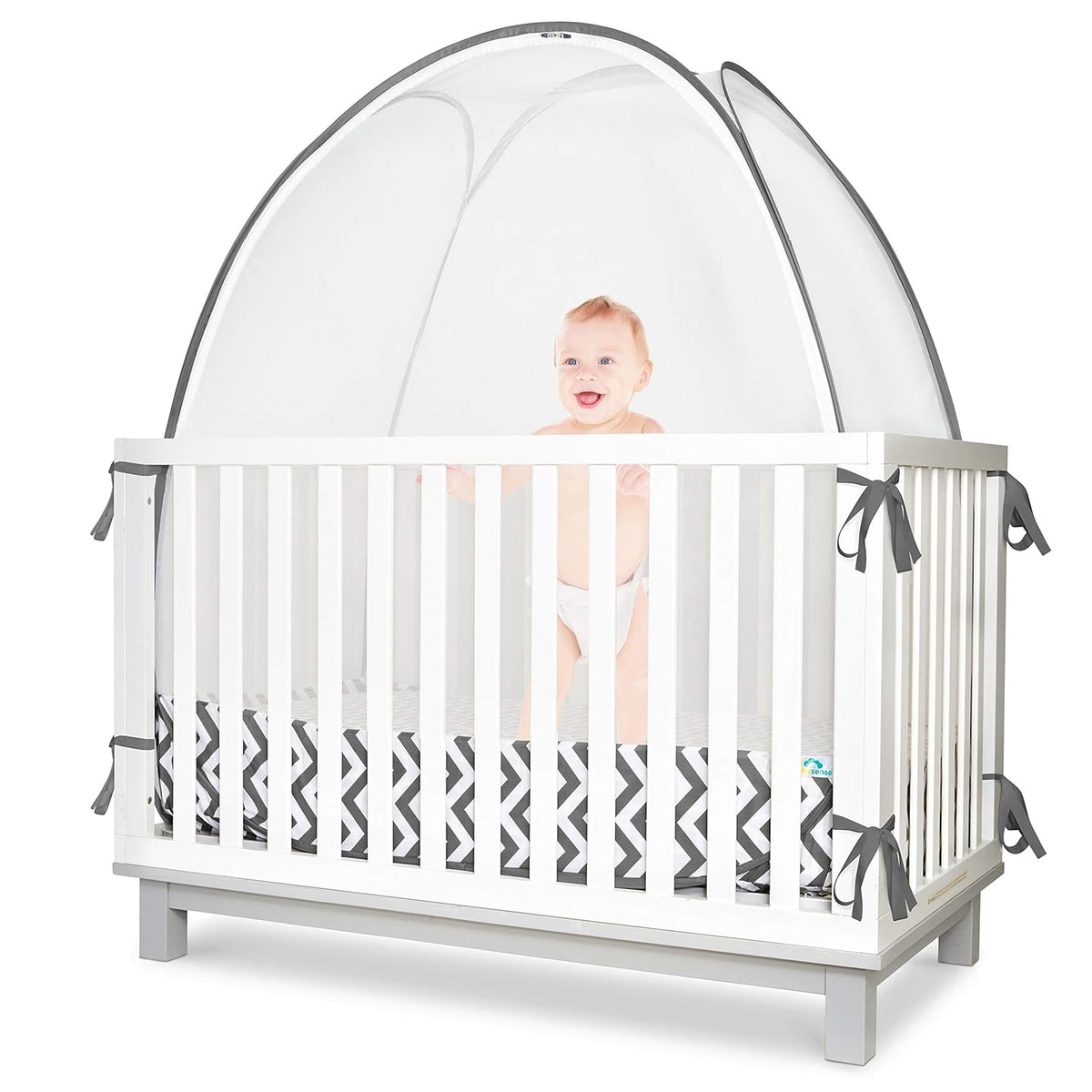 Baby Safety Crib Tent with See Through Mesh T21008