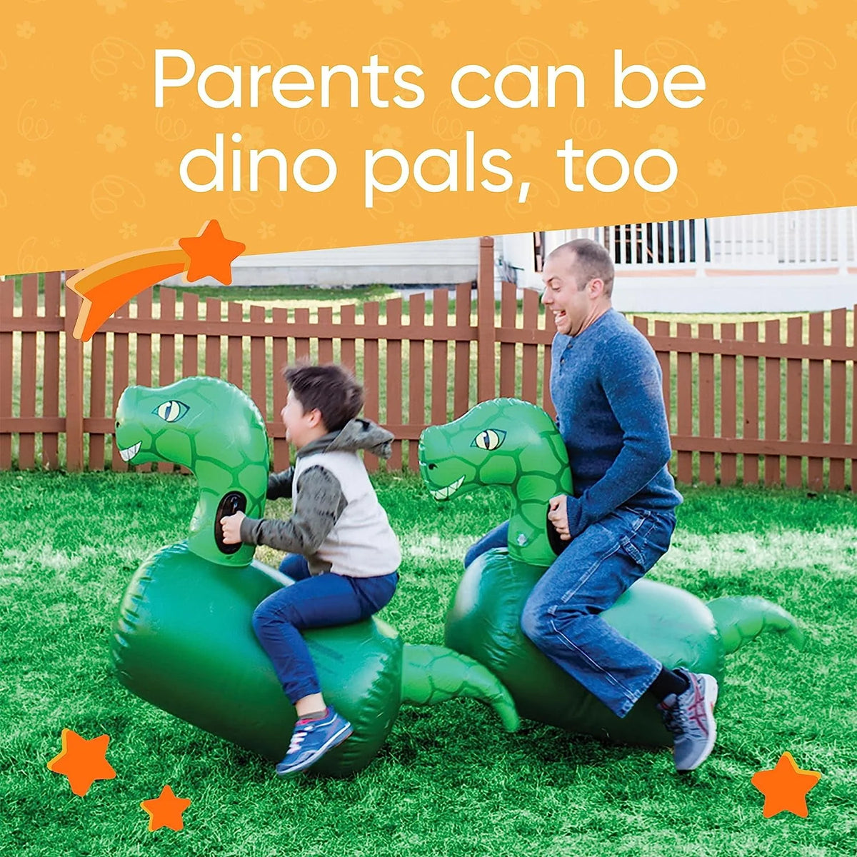 Inflatable Dinosaur Toy 2-Pack F555
