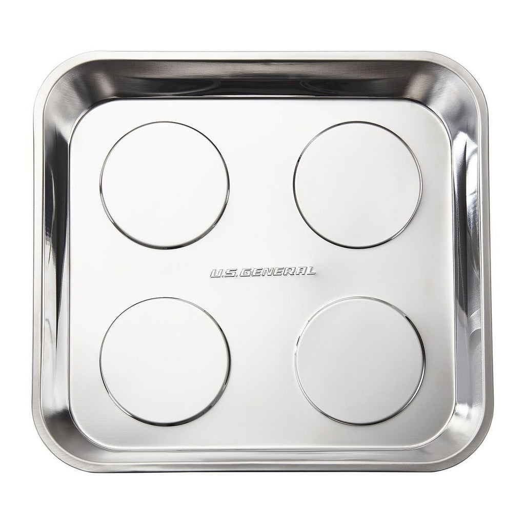 10-1/2 in. x 11-1/2 in. Magnetic Stainless Steel Parts Tray G7320