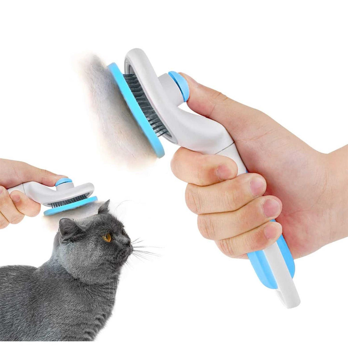Self Cleaning Cat Grooming Brush S282436