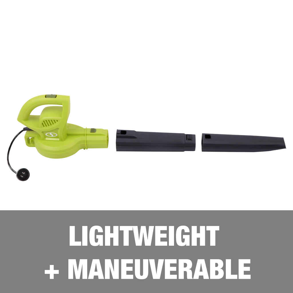 Electric Leaf Blower, 6-Amp, 155-mph, 260-CFM W154877