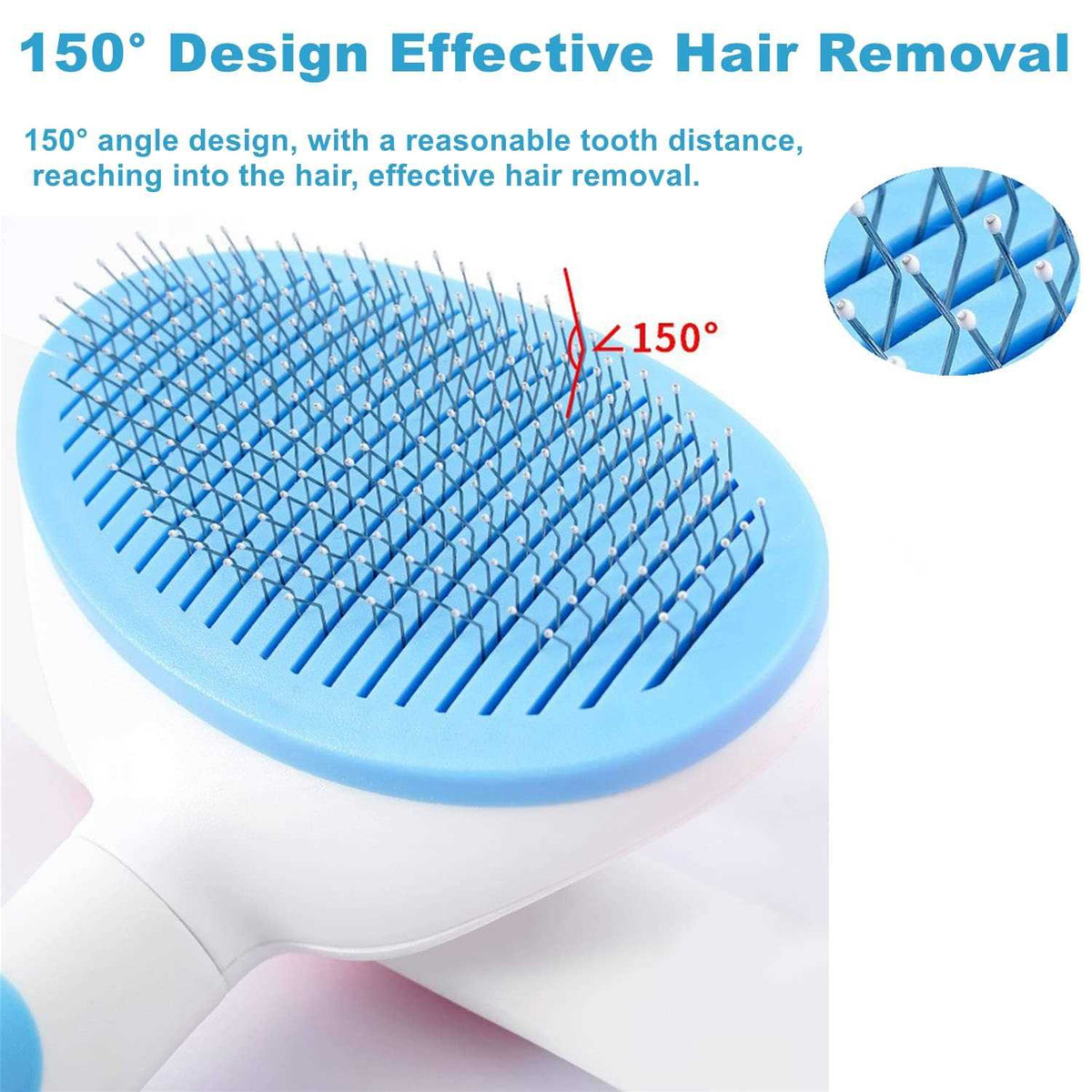 Self Cleaning Cat Grooming Brush S282436