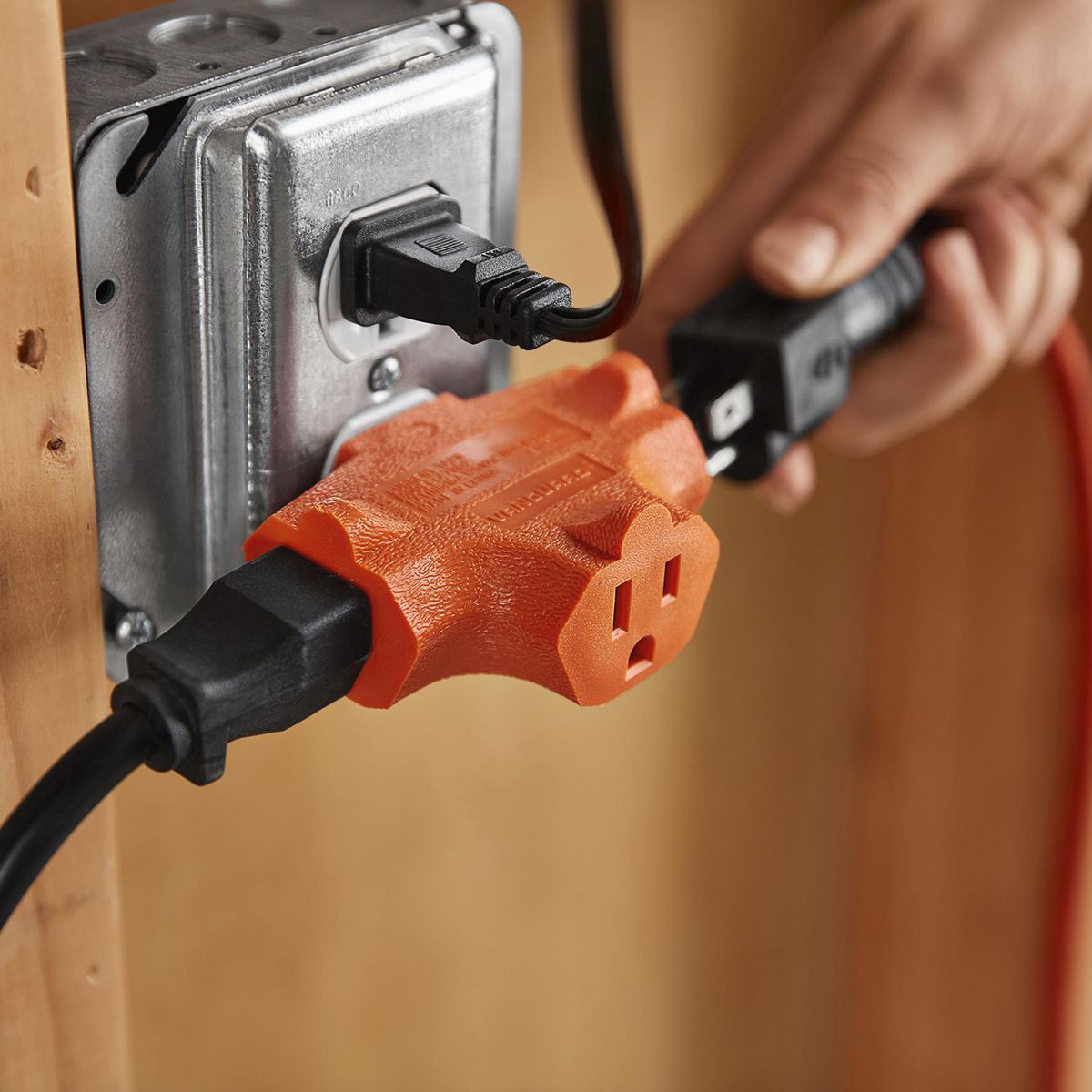 3-Way Grounded Adapter N713