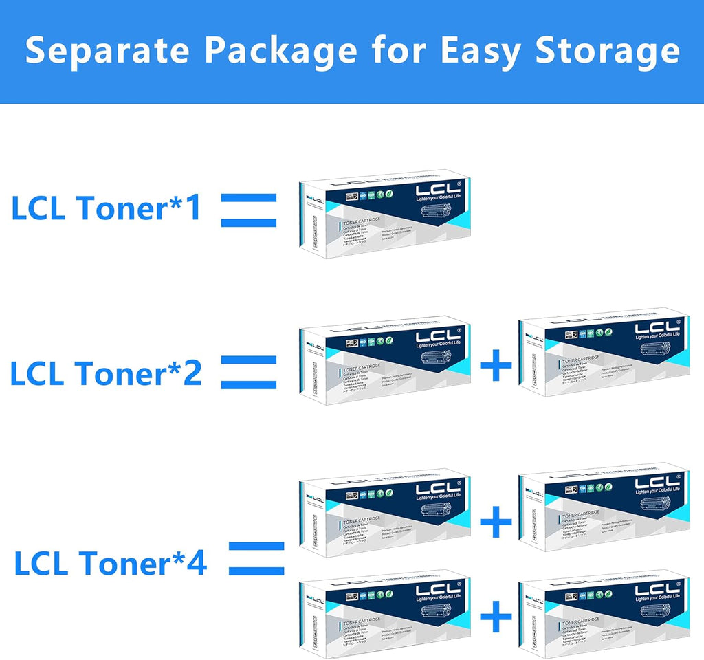 Compatible Toner Cartridge Replacement 2-Pack Black Q57168