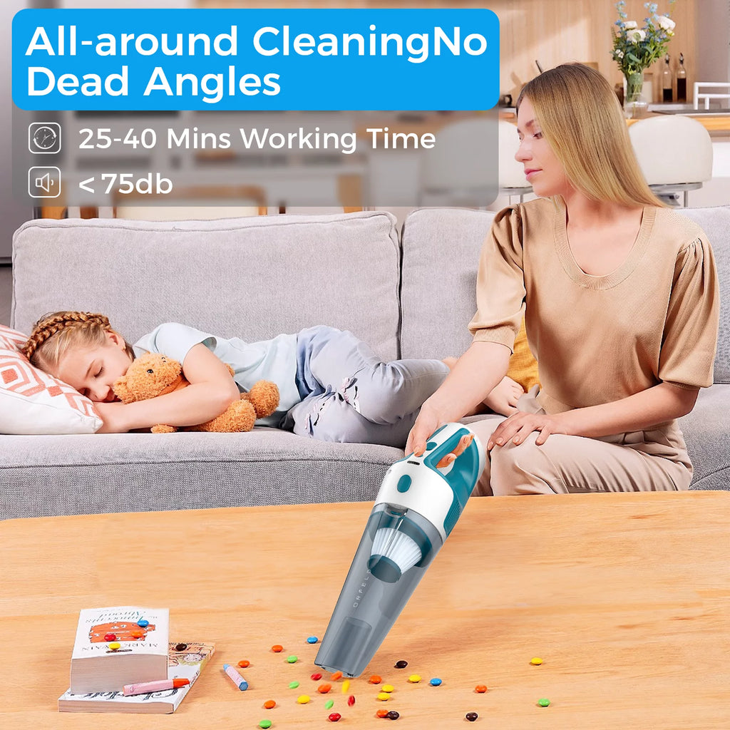 Handheld Cordless Vacuum with 8.5Kpa Cyclonic Suction D31816