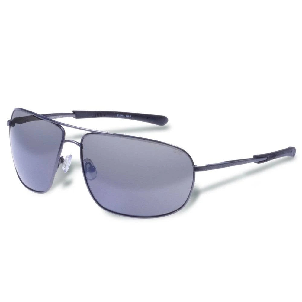 Polarized Shiny Gun Brown Sunglasses P29474
