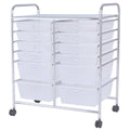Rolling Cart 12 Storage Drawer Organizer Bins I398101