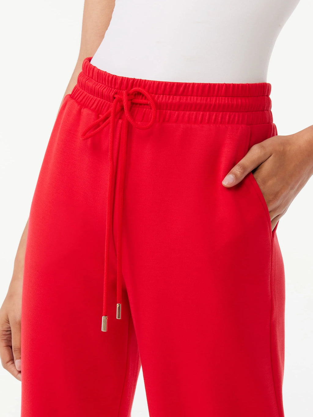 Women's Cropped Scuba Lounge Pants M586
