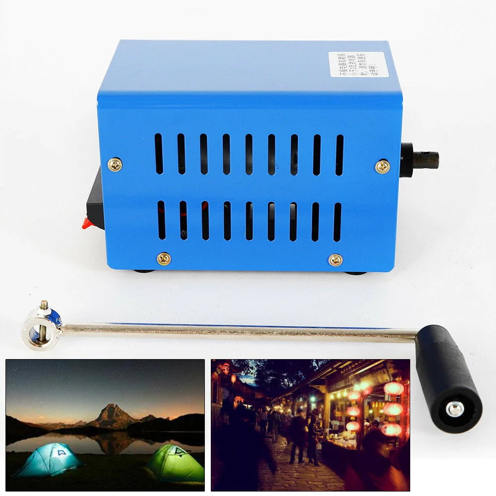 Manual Hand Crank Generator 20W USB Charger A57073