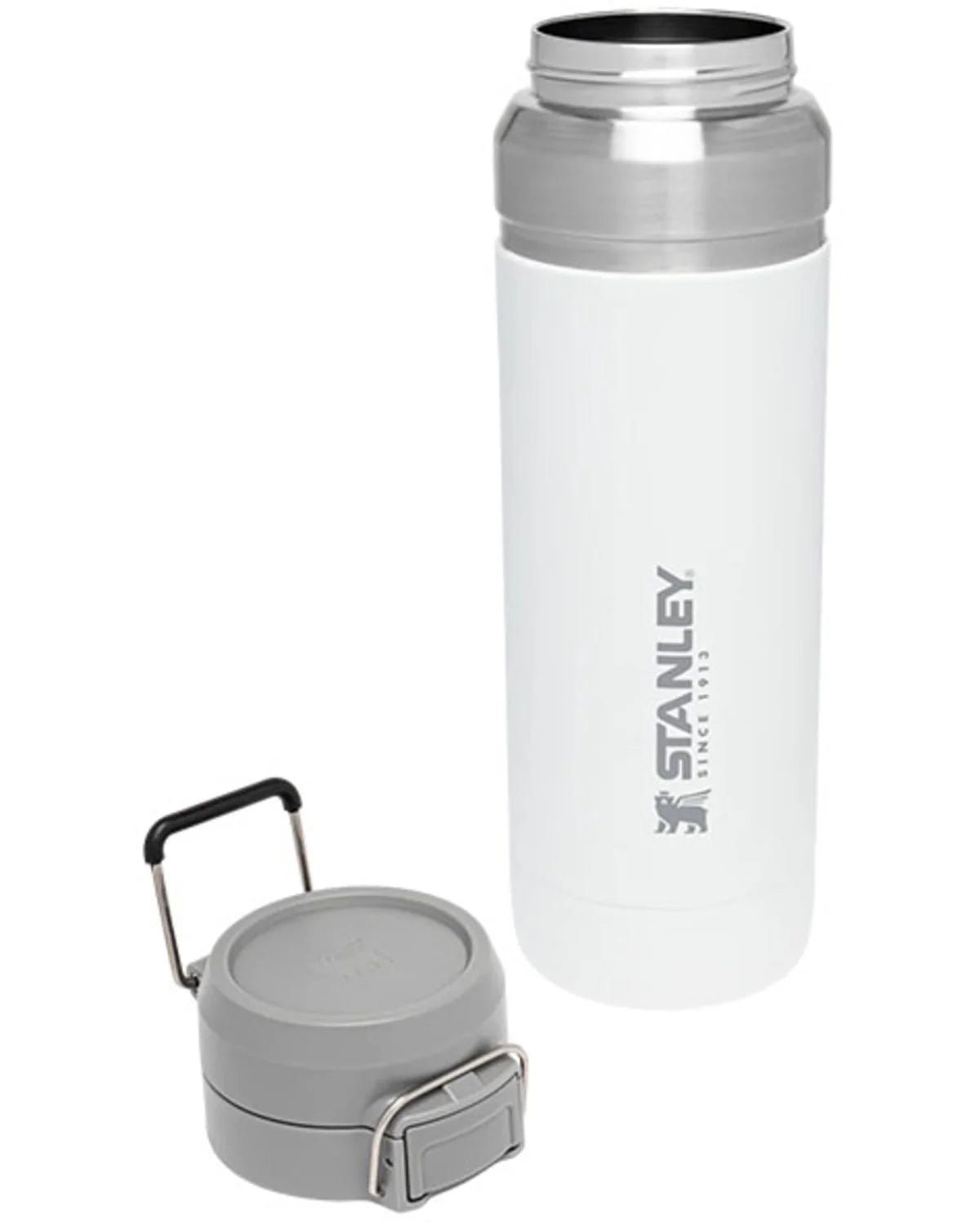 White 36Oz Quick Flip Bottle F235917